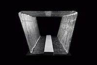 Rain-Filled Public Benches Image 6