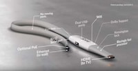 Streamlined Smart TV Cables Image 5