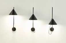 Conical Sliding Lamps