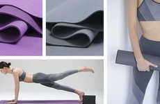 Silver-Infused Antimicrobial Yoga Mats