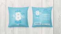 Pillow-Shaped Milk Packaging Image 4