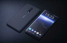 Conceptual Bezel-Free Smartphones