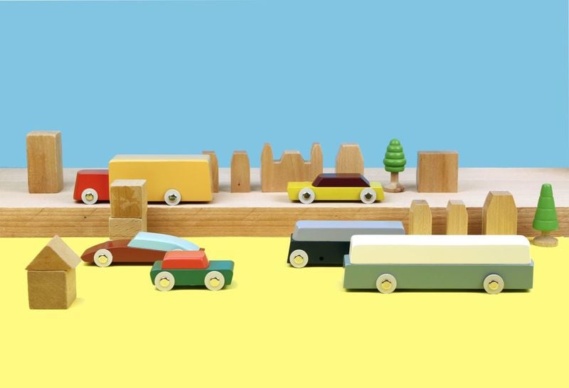 Minimalist Designer Toy Cars