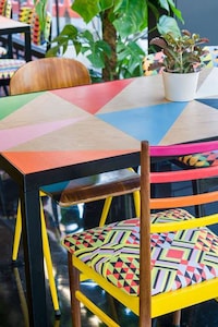 Brightly Tiled Cafes Image 2