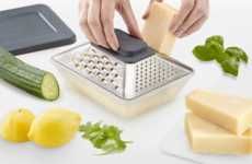 Prism-Shaped Cheese Graters