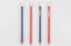 Retro Designer Brand Pencils