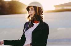 Fashionable Designer Cyclist Helmets