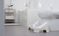 Body-Aligning Toilet Stools Image 3