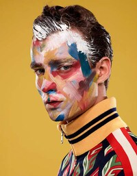 Face-Painted Couture Portraits Image 2