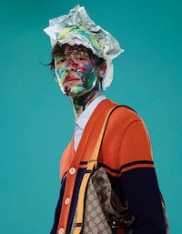Face-Painted Couture Portraits Image 6
