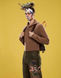 Face-Painted Couture Portraits Image 7