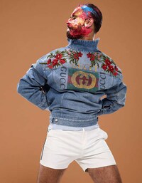 Face-Painted Couture Portraits Image 8