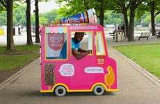Miniature Ice Cream Trucks
