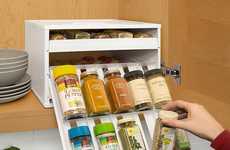 Cabinet Spice Storage Drawers