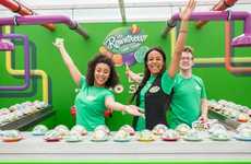 Snack-Sampling Conveyors