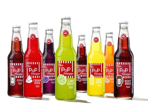 Retro Alcohol-Infused Sodas