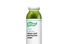 Mint-Flavored Iced Matcha Teas