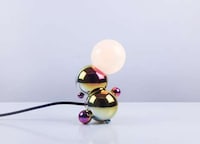 Bubbly Brass Lamps Image 3