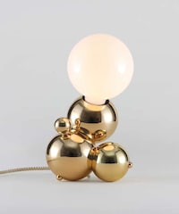 Bubbly Brass Lamps Image 8