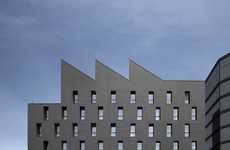 Serrated Hotel Buildings