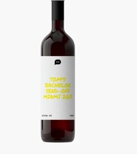 Headline-Labeled Wine Bottles Image 5