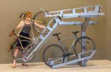 Double-Decker Bike Racks