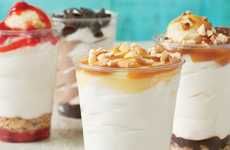Cookie-Topped Custard Desserts