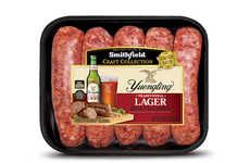 Lager-Infused Sausages