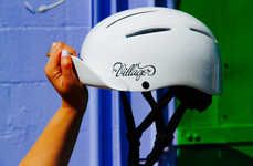 Accessorized Cycling Helmets