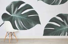 Faux Foliage Wallpapers