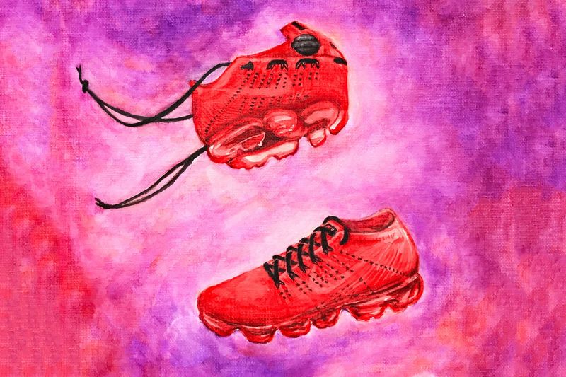 Deconstructed Sneaker Masks