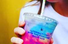 Rainbow-Hued Hangover Lattes