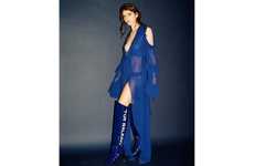 Statement Royal Blue Boots