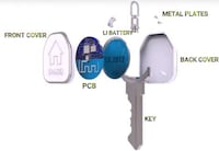 Illuminating Bluetooth House Keys Image 2