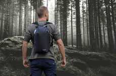 Clothes-Washing Backpacks