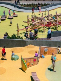 Colorful Amorphous Playgrounds Image 7