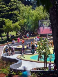 Colorful Amorphous Playgrounds Image 8