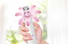 Blooming Beverage Bottles
