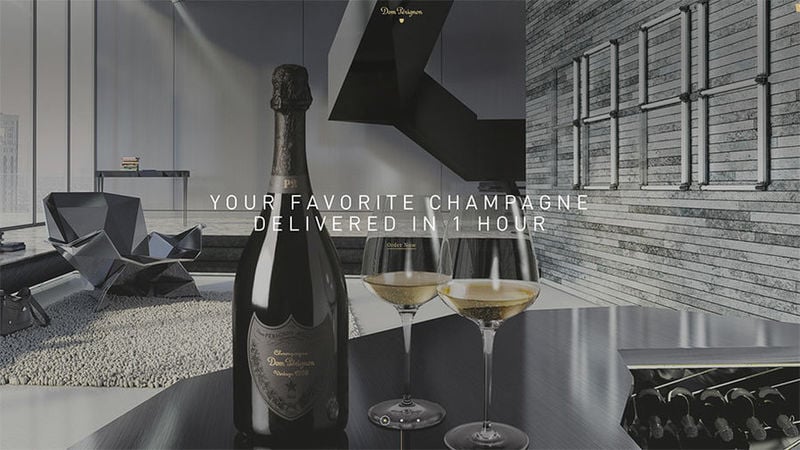 One-Hour Champagne Deliveries