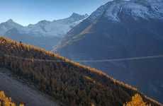 Soaring Pedestrian Suspension Bridges