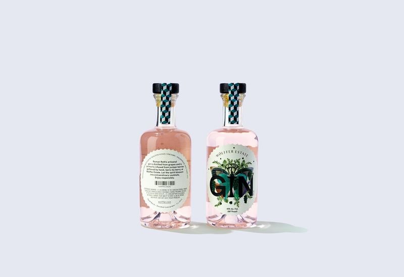 Wine-Infused Gin Spirits