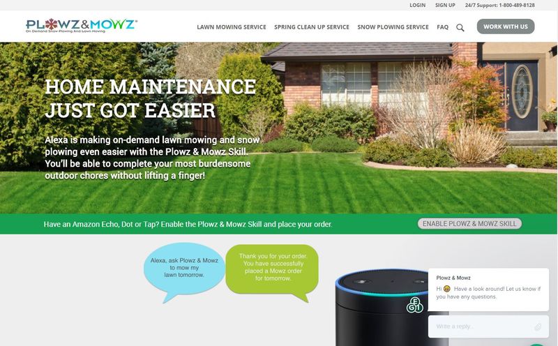 Voice-Ordered Yardcare