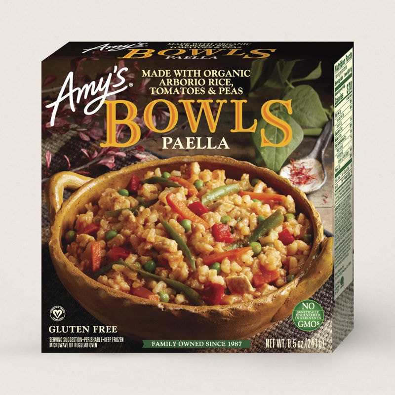 Frozen Vegan Paella Bowls