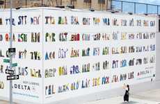 Airport Code Murals