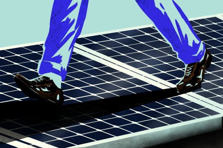 Energy-Generating Solar Sidewalks
