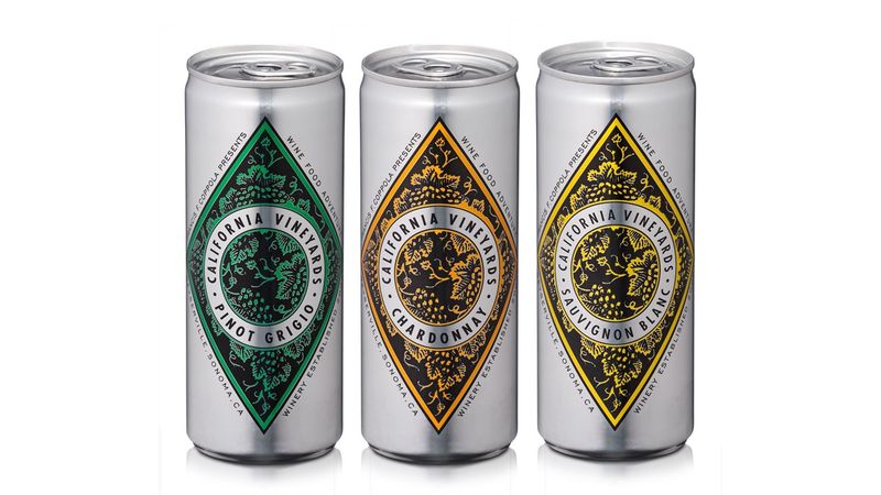 Premium Canned White Wines
