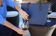 Wine-Dispensing Handbags