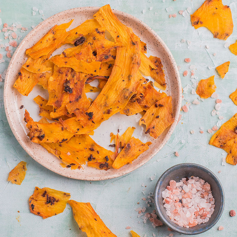 Mushroom-Pumpkin Chips