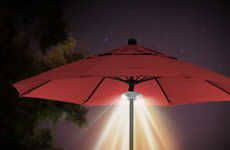 Illuminating Parasol Speakers