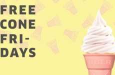 Rideshare Ice Cream Giveaways